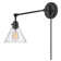 Arti 7.75-in Swing Arm Extendable Single Light Sconce with On/Off Switch