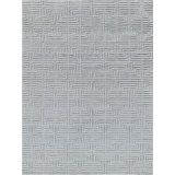 Manzoni Wool Geometric Area Rug in Gray