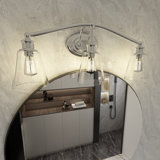 Ashod Bathroom Hardware Set with Vanity Light