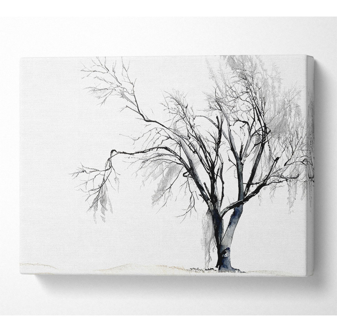 Cold Winter Tree - Kunstdrucke auf Leinwand