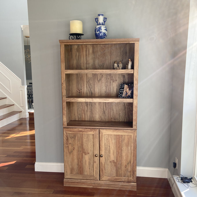 St. Nicholas Standard Bookcase - Grand Walnut, (3 Shelves) 69.764"H x 35.276"W x 13.228"D