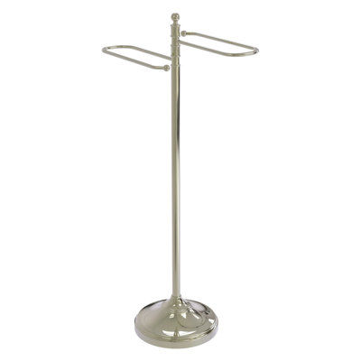 Porte-serviettes sur pied traditionnel