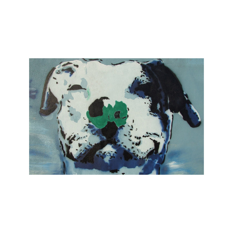 Man's Best Friend - Painting on Canvas, 66.04 cm H x 45.72 cm W x 1.91 cm D, Wrapped Canvas