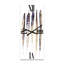 Horloge murale Ethnic Feathers II-1365760257