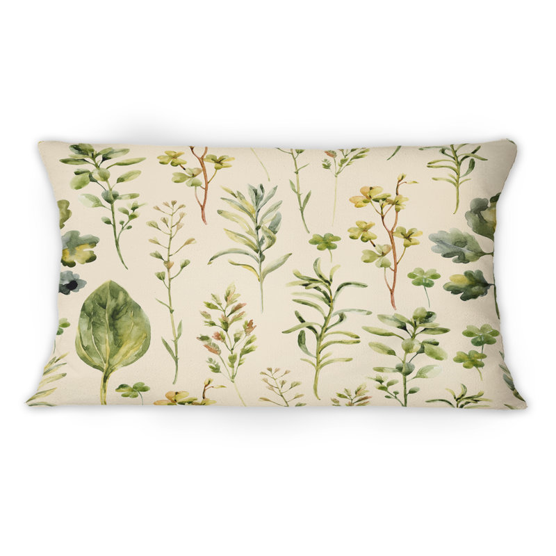 Floral Throw Pillow