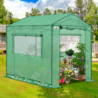 Serre escamotable portative 6x8