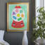 Gumball Shapes - Peinture sur toile encadrée-1034293433-1034293412