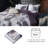 Pigalle Dark Purple Long-staple Cotton 500 TC 3 Piece Duvet Cover Set-127298446