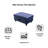 Beitz Faux Leather Ottoman-1848026167