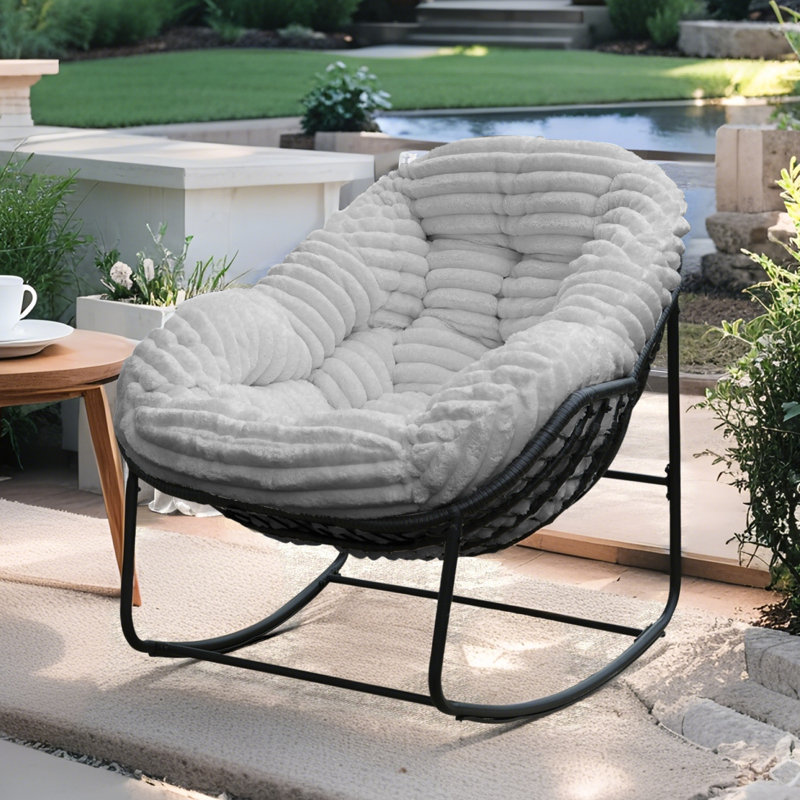Chaises berçantes, Gris clair