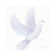 Easter Blessing Dove I by Kathleen Parr McKenna - Print on Canvas