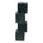 Modern Geometric Stacked Marble Taper Candle Holder - Contemporary Stone Decorative Accent for Home Decor and Tabletop Styling.-363368050-363368061
