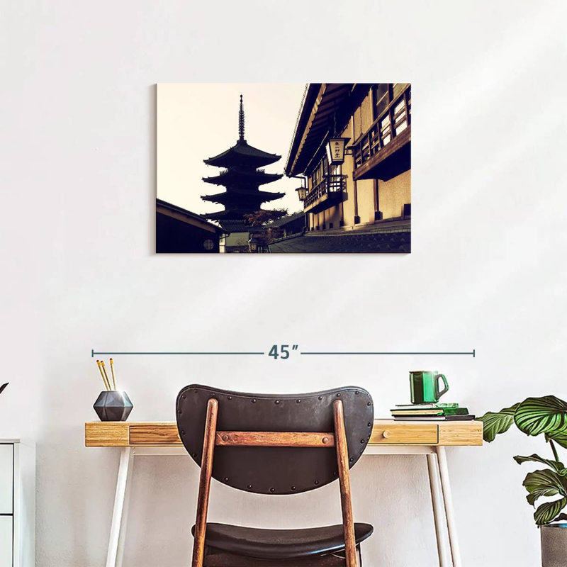 Adella Kofukuji Temple Silhouette