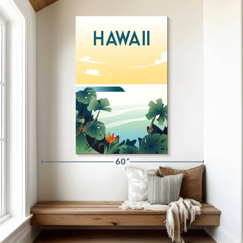 Aime Hawaii, 51" H x 34" W