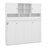 Queen Size Wall-Mounted Murphy Bed With Ample Storage