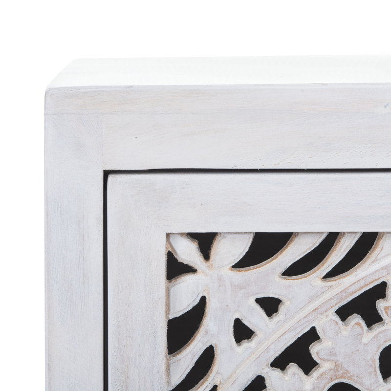 Etherson 20'' W Nightstand, White Wash