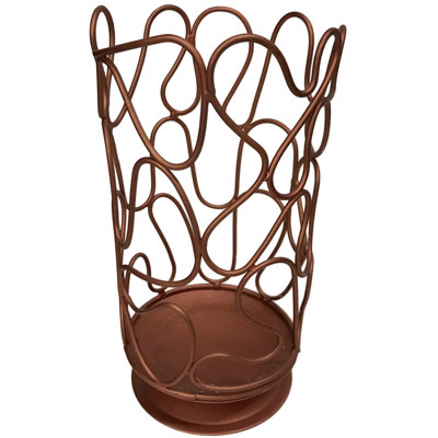 Porte-votive en métal wave