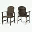 Chaises Adirondack d'extérieur à structure en bois avec accoudoirs-1865646128