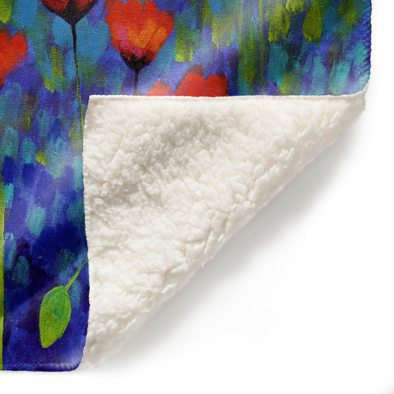 Couverture sherpa de pâturage doux, l 51 po x L 60 po