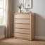 Commode décorative à 5 tiroirs Curve Edge-84512104