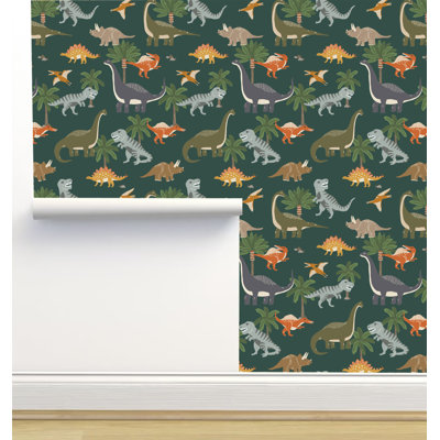Erin Kendal Designs 12' L x 2' W Texture Peel and Stick Wallpaper Roll