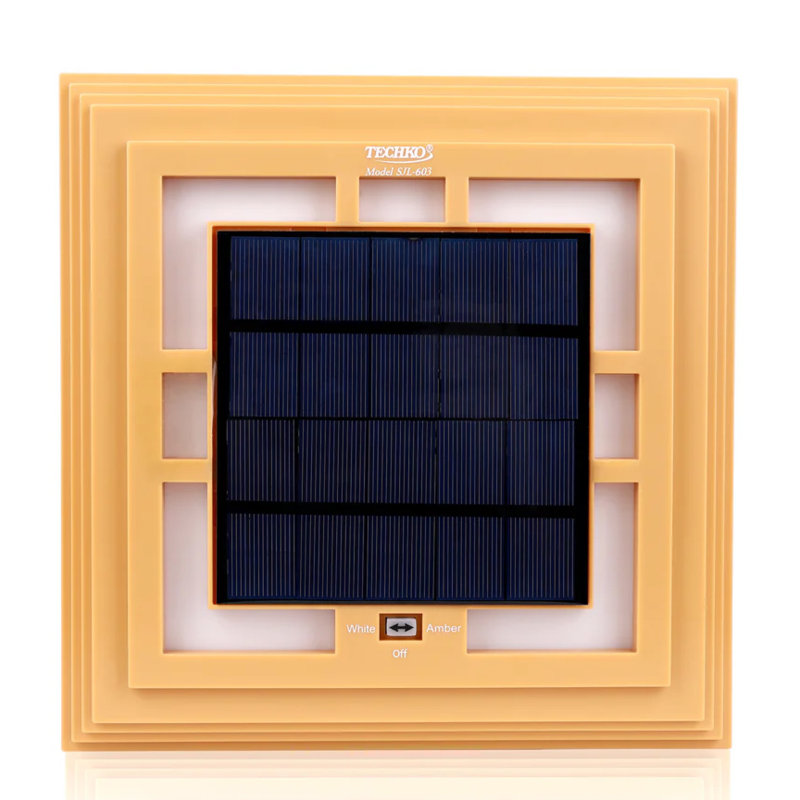 Solar Classic Zen LED Outdoor Lantern Japanese Style, Large - 33.4" H x 9.45" W x 9.45" D