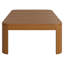 Table basse d'extérieur en bois de teck de 47 po Kona-2131898907