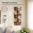 Set of 2 Floating Corner Shelves for Wall, 4-Tier Corner Bookshelves for Living Room