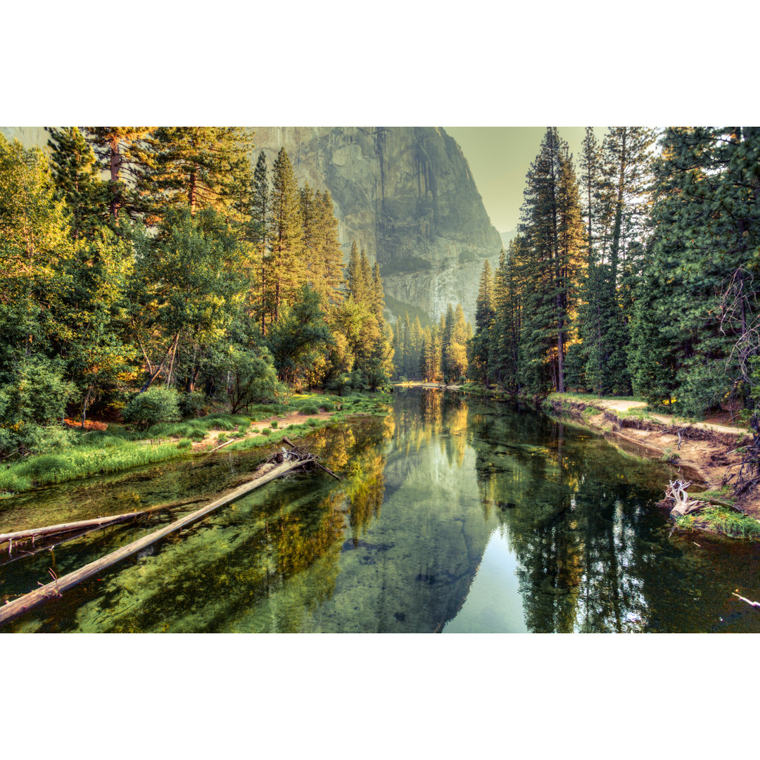 Yosemite Valley Landschaft von Zodebala - Druck