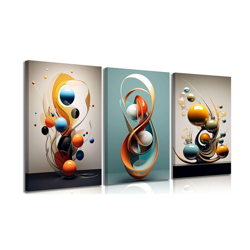 3 Piece Wrapped Canvas Print