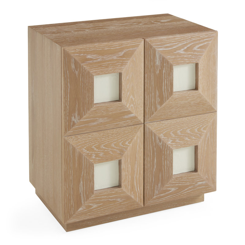 Otto Solid Wood Accent Cabinet