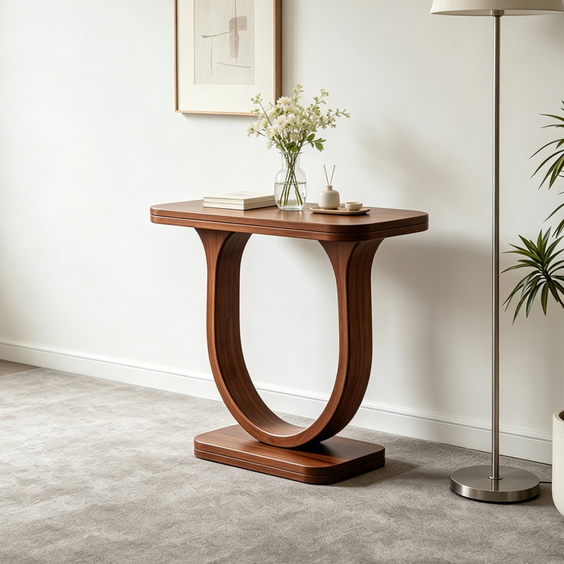 Console Minimalist, Brown
