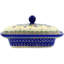 Spring Flowers Stoneware Butter Dish