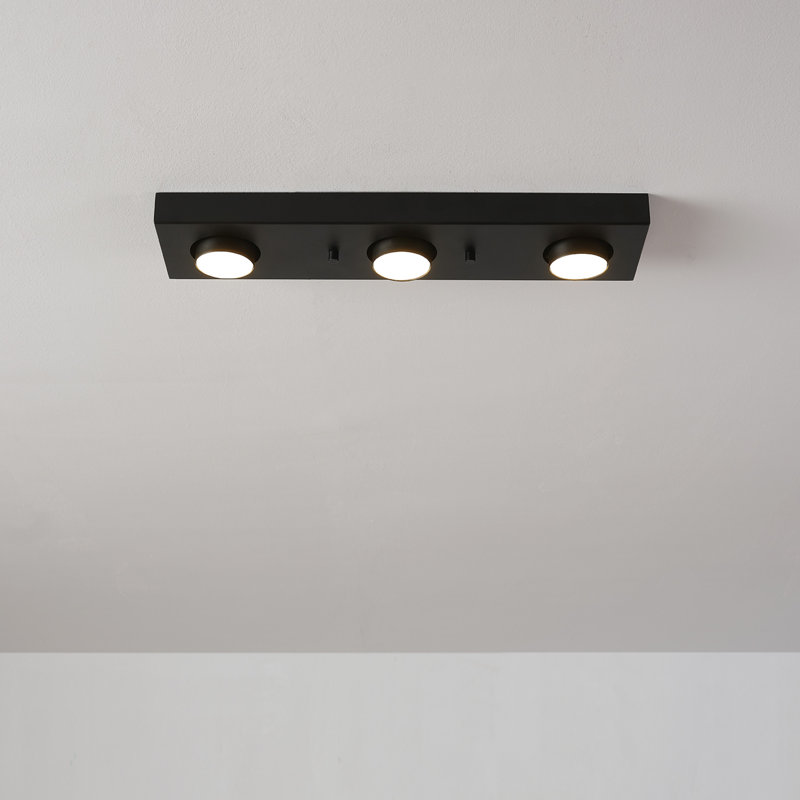 Bleecker Matte Black 19" LED Track Light Fixture