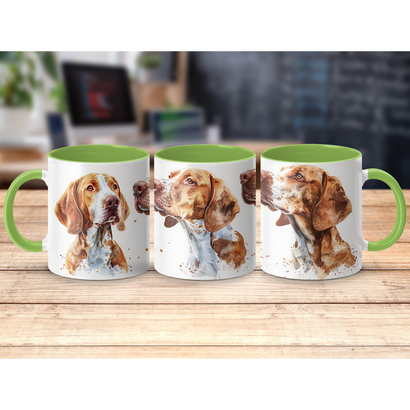 Mug, Light Green, 3