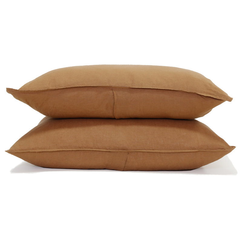 Parker Duvet Cover, King Duvet Cover + 2 King Shams, Sand, Rayon from Bamboo