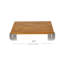 SlimLine Teak Wood Folding Shower Bench Seat