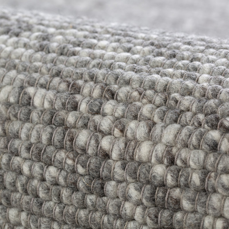 Coleharbor Solid Colour Hand Woven Area Rug, Rectangle 140 x 200cm
