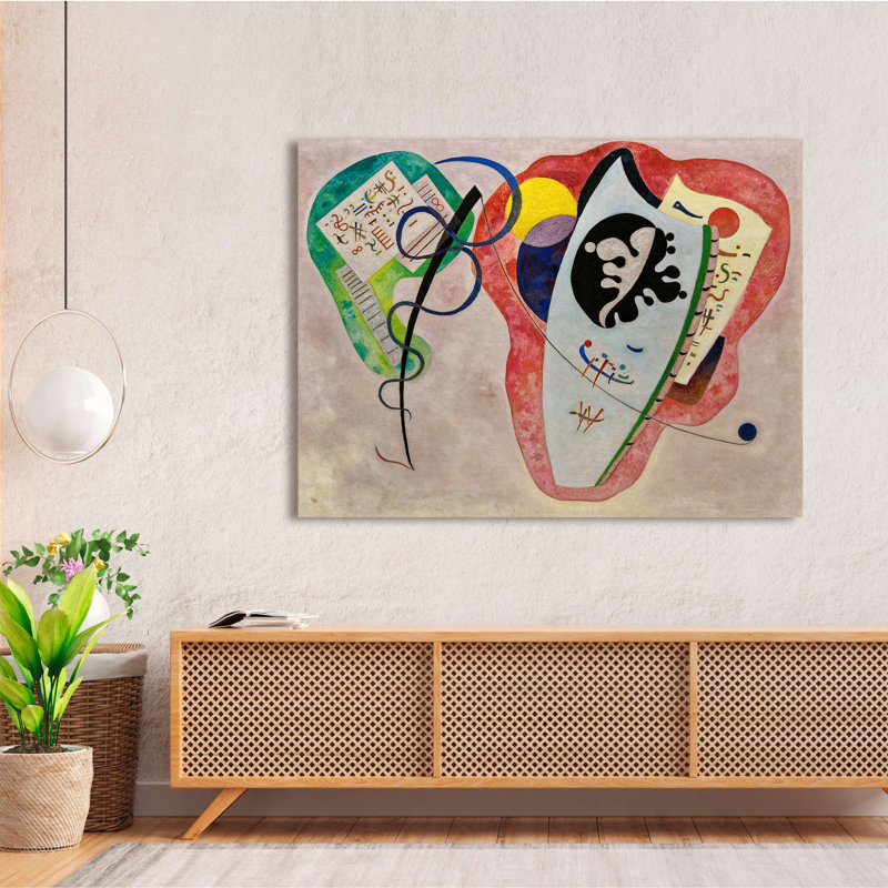 Wassily Kandinsky - Wrapped Canvas Print, 70cm H x 100cm W