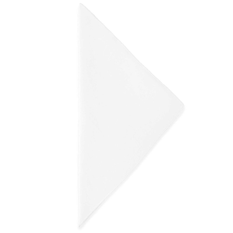 Polyester Square Napkin, White, 20" x 20"