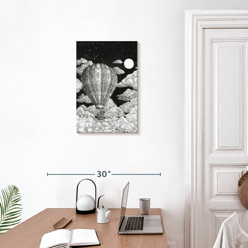 Mehar Hot Air Balloon Adventure Awaits, 24" H x 16" W