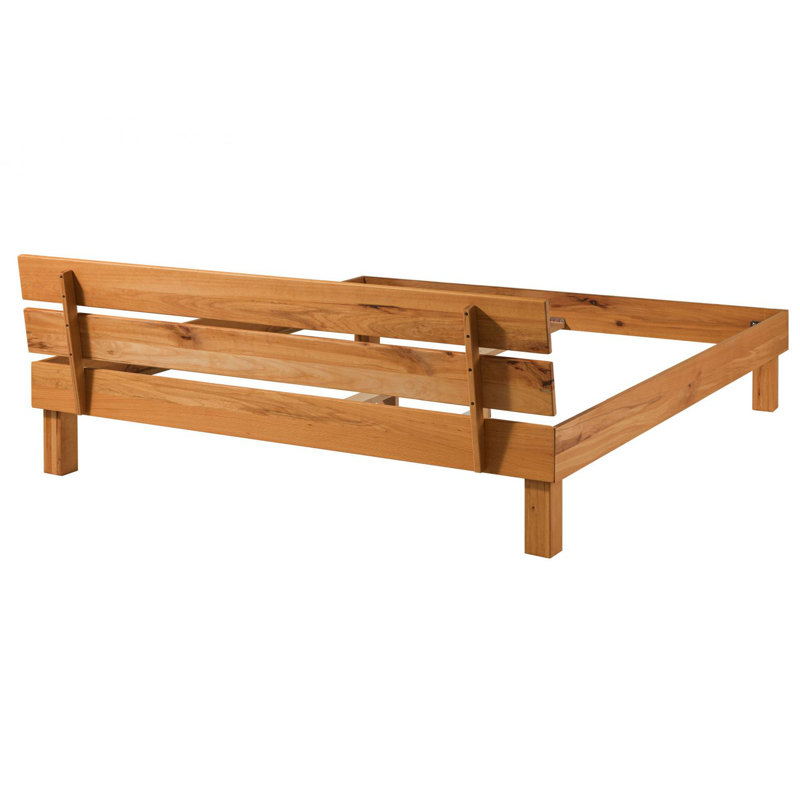 Tomme Solid Wood Bed, 165cm W x 205cm L