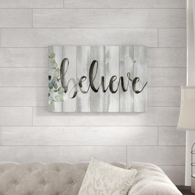 «Farmhouse Inspiration III», art textuel sur toile