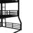 Full/Full XL Over Queen Over Queen Triple Metal Bunk Bed With Safety Guardrails-882989683-882989641