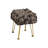 16" Wide Velvet Square Ottoman-87423341