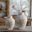 Vase décoratif rustique en grès fait à la main Tannehill H 11,8 "-1396459396