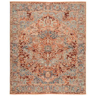 Inspirit Hand Knotted Wool Oriental Area Rug