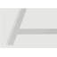 Bureau d'ordinateur, bureau personnel, ordinateur portable, tablettes de rangement, l 48 po, travail, stratifié blanc, métal blanc, contemporain, moderne-995606175