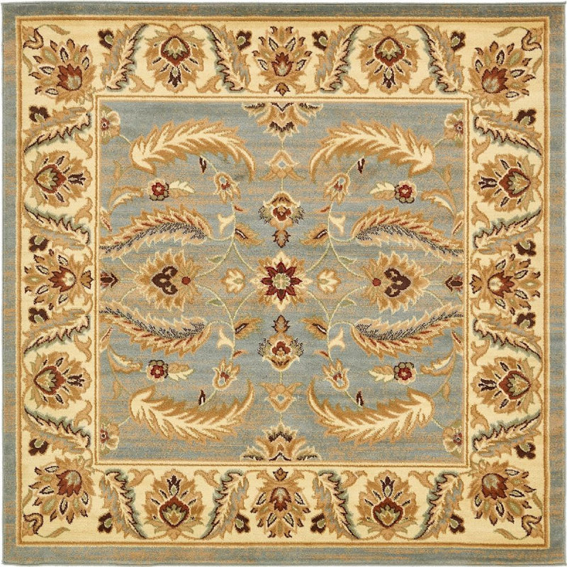 Odyssey Oriental Indoor Rug, Square 4'