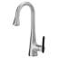 Sinema High Arc Pull Down Single Handle Kitchen Faucet with Power Clean and Reflex-1668563385